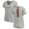 Women's Jalen Davis Backer V-Neck T-Shirt - Ash
