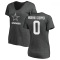 Women's Jalen Moreno-Cropper One Color T-Shirt - Ash