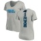 Women's Jalen Redmond Backer V-Neck T-Shirt - Ash