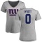 Women's Jalin Hyatt Name & Number Slim Fit T-Shirt - Ash