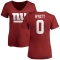 Women's Jalin Hyatt Name & Number Slim Fit T-Shirt - Red