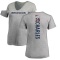Women's Jamaal Charles Backer V-Neck T-Shirt - Ash