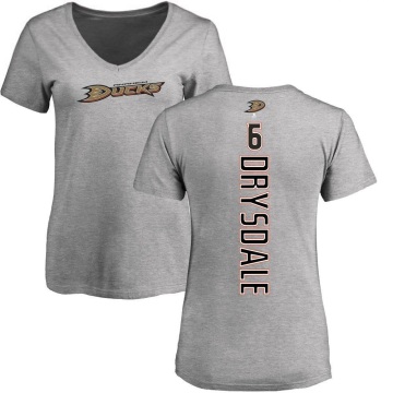 Women's Jamie Drysdale Backer T-Shirt - Ash