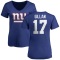 Women's Jamie Gillan Name & Number Slim Fit T-Shirt - Royal