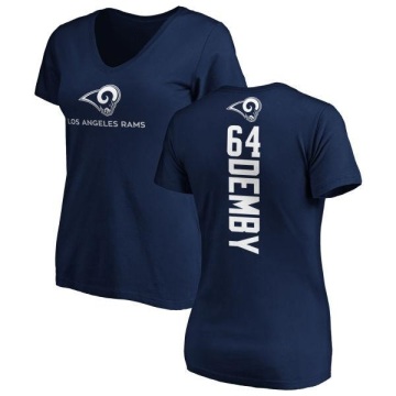 Women's Jamil Demby Backer Slim Fit T-Shirt - Navy