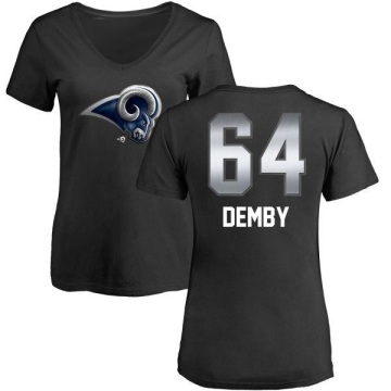 Women's Jamil Demby Midnight Mascot T-Shirt - Black
