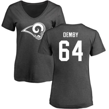 Women's Jamil Demby One Color T-Shirt - Ash