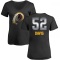 Women's Jamin Davis Midnight Mascot T-Shirt - Black