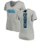 Women's Jammie Robinson Backer V-Neck T-Shirt - Ash