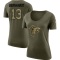 Women's Jared Bernhardt Legend Salute to Service Scoop Neck T-Shirt - Olive