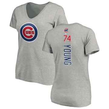 Women's Jared Young Backer Slim Fit T-Shirt - Ash
