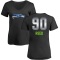 Women's Jarran Reed Midnight Mascot T-Shirt - Black