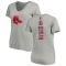 Women's Jarren Duran Backer Slim Fit T-Shirt - Ash