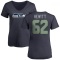 Women's Jarrod Hewitt Name & Number Slim Fit T-Shirt - Navy