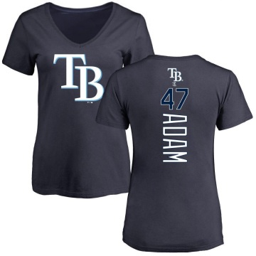 Women's Jason Adam Backer Slim Fit T-Shirt - Navy