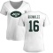 Women's Jason Brownlee Name & Number Slim Fit T-Shirt - White