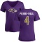 Women's Jason Pierre-Paul Name & Number Slim Fit T-Shirt - Purple