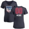 Women's JaVale McGee Name and Number Banner Wave V-Neck T-Shirt - Navy