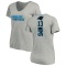 Women's Javon Wims Backer V-Neck T-Shirt - Ash