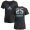 Women's Javy Guerra Midnight Mascot V-Neck T-Shirt - Black