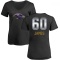 Women's Ja'Wuan James Midnight Mascot T-Shirt - Black