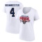 Women's Jay Bouwmeester 2023 Stanley Cup Final V-Neck T-Shirt - White