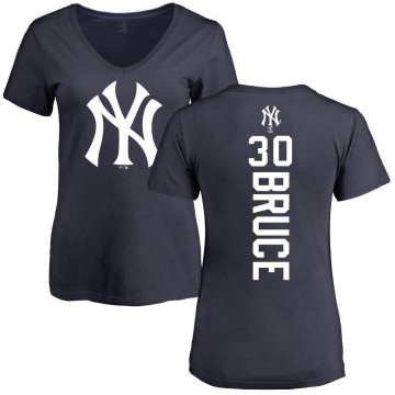 Women's Jay Bruce Backer Slim Fit T-Shirt - Navy