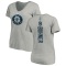 Women's Jay Buhner Backer Slim Fit T-Shirt - Ash