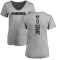 Women's Jaydon Grant Backer V-Neck T-Shirt - Ash