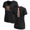 Women's Jaylen Moody Backer Slim Fit T-Shirt - Black