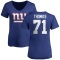 Women's Jaylon Thomas Name & Number Slim Fit T-Shirt - Royal