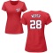Women's Jayson Werth Name & Number T-Shirt - Red