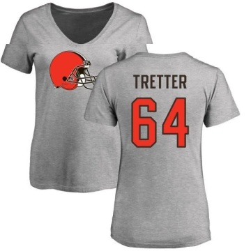 Women's JC Tretter Name & Number Slim Fit T-Shirt - Ash