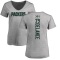 Women's Jean Delance Backer V-Neck T-Shirt - Ash