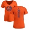 Women's Jean-Francois Berube One Color Backer T-Shirt - Orange