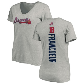 Women's Jeff Francoeur Backer Slim Fit T-Shirt - Ash