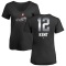 Women's Jeff Kent Midnight Mascot V-Neck T-Shirt - Black