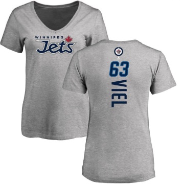 Women's Jeffrey Viel Backer T-Shirt - Ash