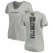 Women's Jeremiah Ledbetter Backer V-Neck T-Shirt - Ash