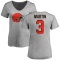 Women's Jeremiah Martin Name & Number Slim Fit T-Shirt - Ash