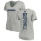 Women's Jeremy Sprinkle Backer Slim Fit T-Shirt - Ash