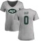 Women's Jerome Kapp Name & Number Slim Fit T-Shirt - Ash