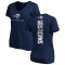 Women's Jerreth Sterns Backer Slim Fit T-Shirt - Navy