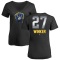 Women's Jesse Winker Midnight Mascot V-Neck T-Shirt - Black