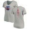 Women's Jhailyn Ortiz Backer Slim Fit T-Shirt - Ash