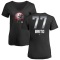 Women's Jhony Brito Midnight Mascot V-Neck T-Shirt - Black