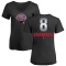 Women's Jim Eisenreich Midnight Mascot V-Neck T-Shirt - Black