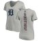 Women's Jim Northrup Backer Slim Fit T-Shirt - Ash