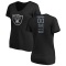 Women's Jim Otto Backer Slim Fit T-Shirt - Black