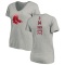 Women's Jim Rice Backer Slim Fit T-Shirt - Ash